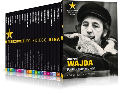 Ilustracja prezentuje kolekcję filmową Mistrzowie Polskiego Kina, wydaną w Warszawie przez Agora SA w 2011 roku