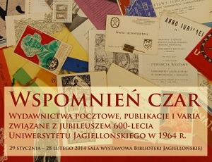 Enchanting Memories – <br />an Exhibition in the Jagiellonian Library