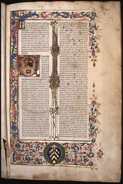 Zdjęcie nr 8 (21)
                                	                             Vitalis de Cambanis, Tractatus clausularum ; Neapol, Mathias Moravus, 9 IV 1478. 2°
                            