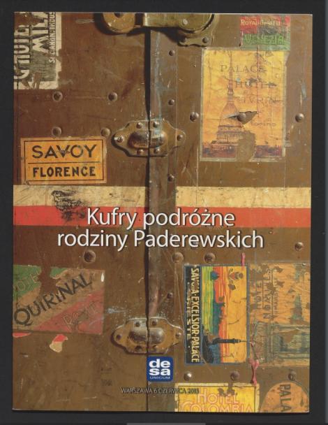 Zdjęcie nr 3 (6)
                                	                             Kufry podróżne rodziny Paderewskich – folder; Warszawa, 2013
                            