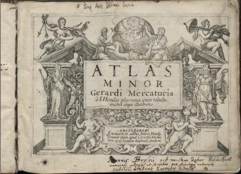Zdjęcie nr 2 (16)
                                	                             G. Mercator, Atlas minor, 
Amsterdam-Dordrecht, 1610
                            