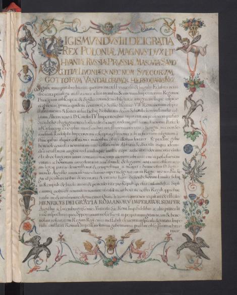 Zdjęcie nr 4 (16)
                                	                             Dokument Zygmunta III króla Polski potwierdzający dokumenty dla rodziny Szembeków, 20 IV 1616
                            