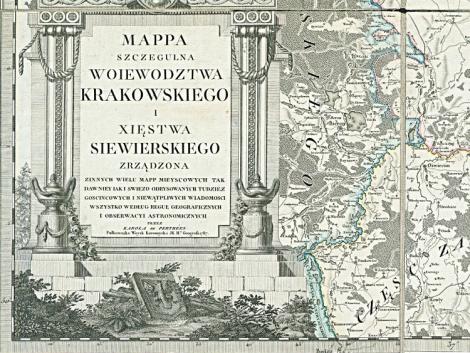 Photo no. 10 (16)
                                                         Perthées, Karol, Mappa szczegulna Woiewodztwa Krakowskiego i Xięstwa Siewierskiego, Paryż, 1792
                            