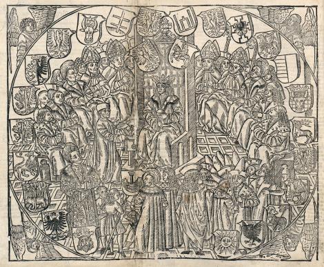 Zdjęcie nr 4 (21)
                                	                             Jan Łaski, sen., Commune incliti Poloniae Regni privilegium. Acc.: Libri duo iuris civilis Maydemburgensis et provincialis Saxonici ; 
Kraków, Jan Haller, 1506. 2°
                            
