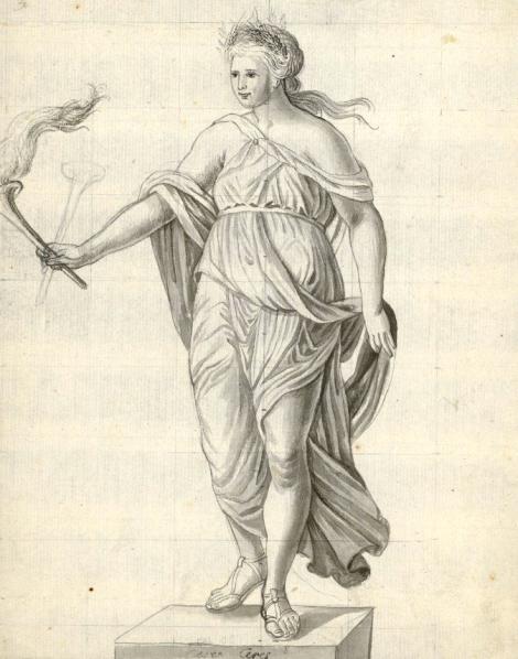 Zdjęcie nr 8 (19)
                                	                             Ceres - bogini zbóż i urodzaju, [1790-1810]
                            