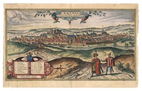 Photo no. 15 (19)
                                                         Hogenberg Abraham(?), Cracovia, Minoris Poloniae metropolis, 1617
                            